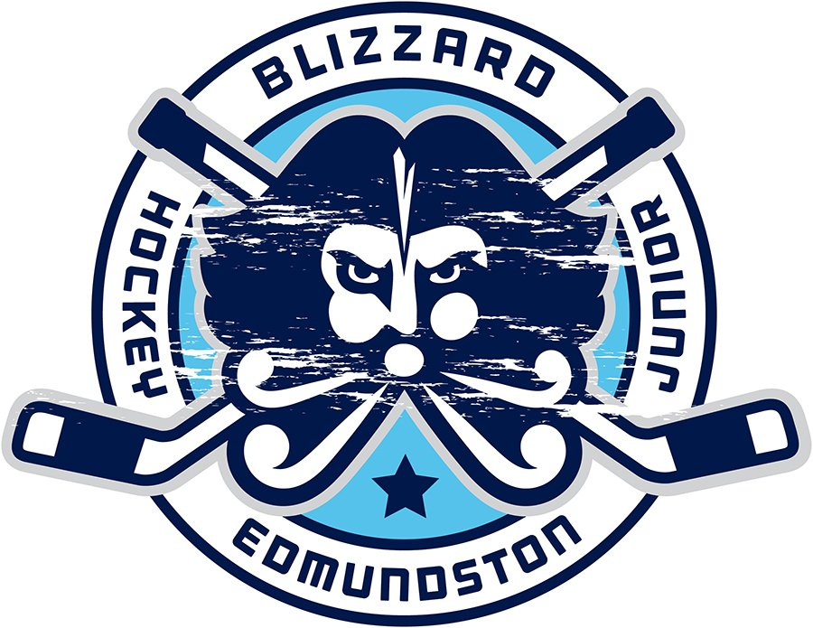 Edmundston Blizzard 2017-Pres Alternate Logo iron on heat transfer
